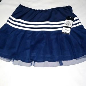 Navy Adidas Girls skort